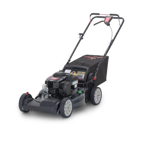 White outdoor self propelled best sale lawn mower