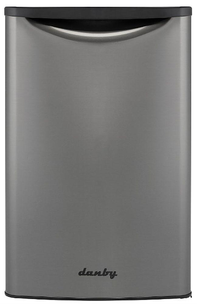 Danby Designer 4.4 Cu. ft. Compact Refrigerator in Stainless Steel