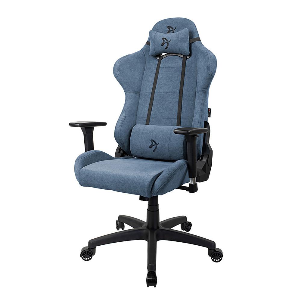 AROZZI Torretta Blue Premium Soft Fabric Gaming/Office Chair with