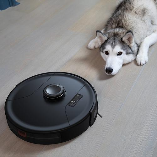 BobSweep Pet Hair Slam Robotic Vacuum Cleaner and Mop - Stylish Paws