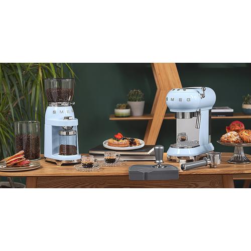  SMEG Espresso Machine, Paster Blue ECF01PBUS: Home