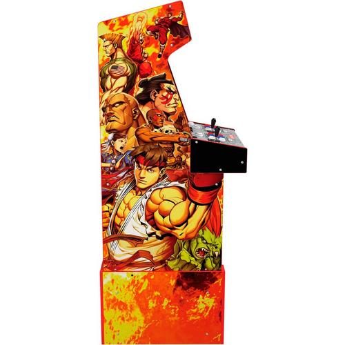 Arcade1Up Capcom Street Fighter II: Champion Turbo Legacy Edition with  Riser & Lit Marque Arcade