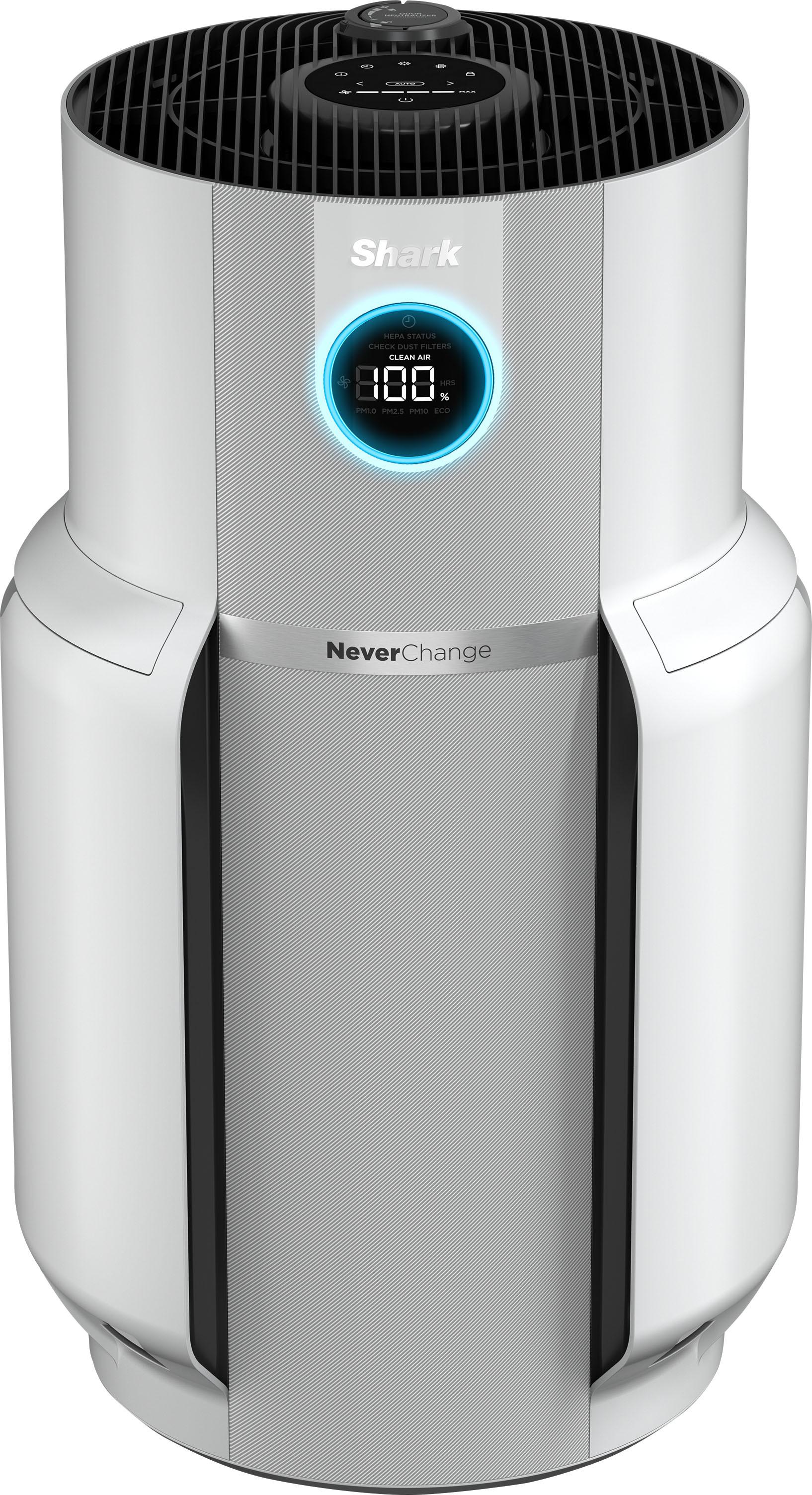 Shark NeverChange Air Purifier MAX 5-Speed White True HEPA Air Purifier  (Covers: 1400-sq ft) in the Air Purifiers department at