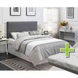 Cross Sell Image Alt - Queen Bergen Bed, 8" Firm Mattress