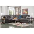 Cross Sell Image Alt - 3-Piece Serenity Sectional - Dark Grey