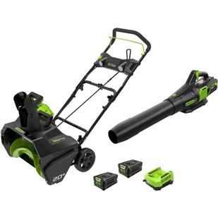Rent to Own Greenworks 80V 21” Lawn Mower, 13” String Trimmer, and 730 Lear  Blower Combo with 4 Ah Battery & Charger) 3-piece combo - Green at Aaron's  today!