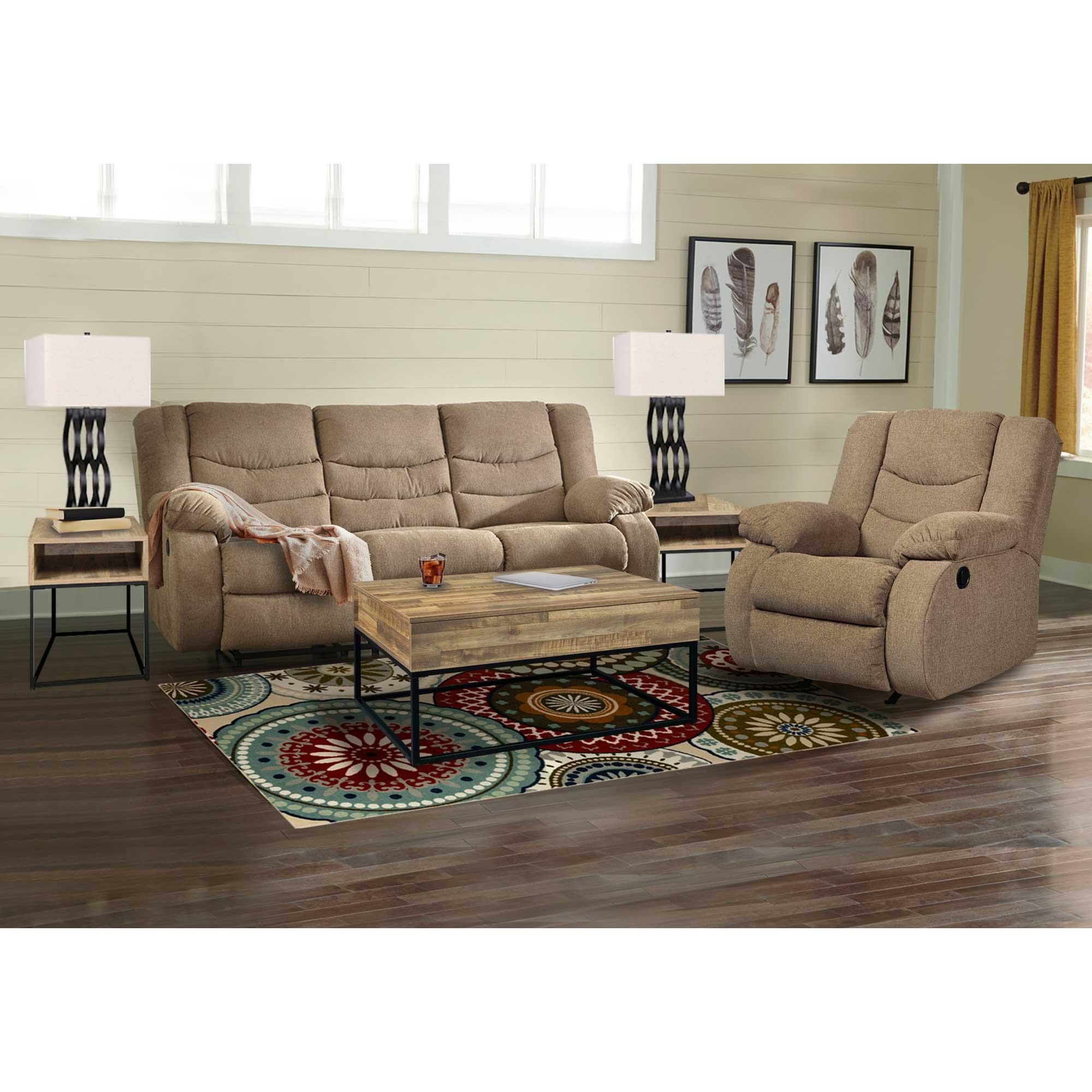 Rent to Own Signature Design by Ashley Piece Tulen Reclining