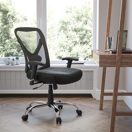 Flash Furniture Hercules High-Back Executive Chair Color: Black