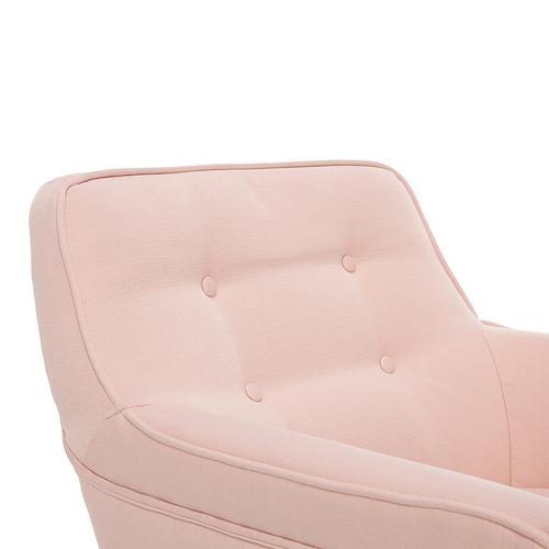 Serta Ashland Upholstered Office Chair, Blush Pink