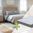 Cross Sell Image Alt - Queen Senniberg Bed w/8" Mattress, Chest, Dresser, Mirror, Nightstand