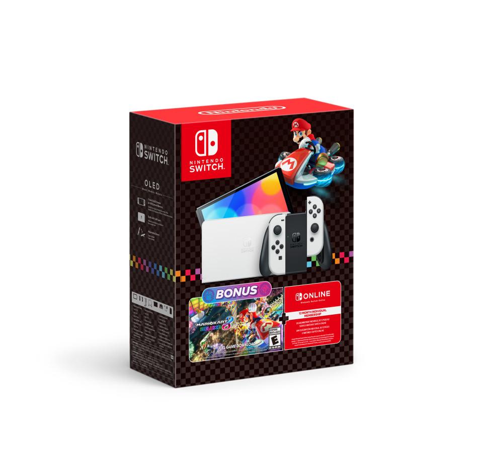 Rent to Own Nintendo Mario Kart Switch OLED Deluxe Bundle at