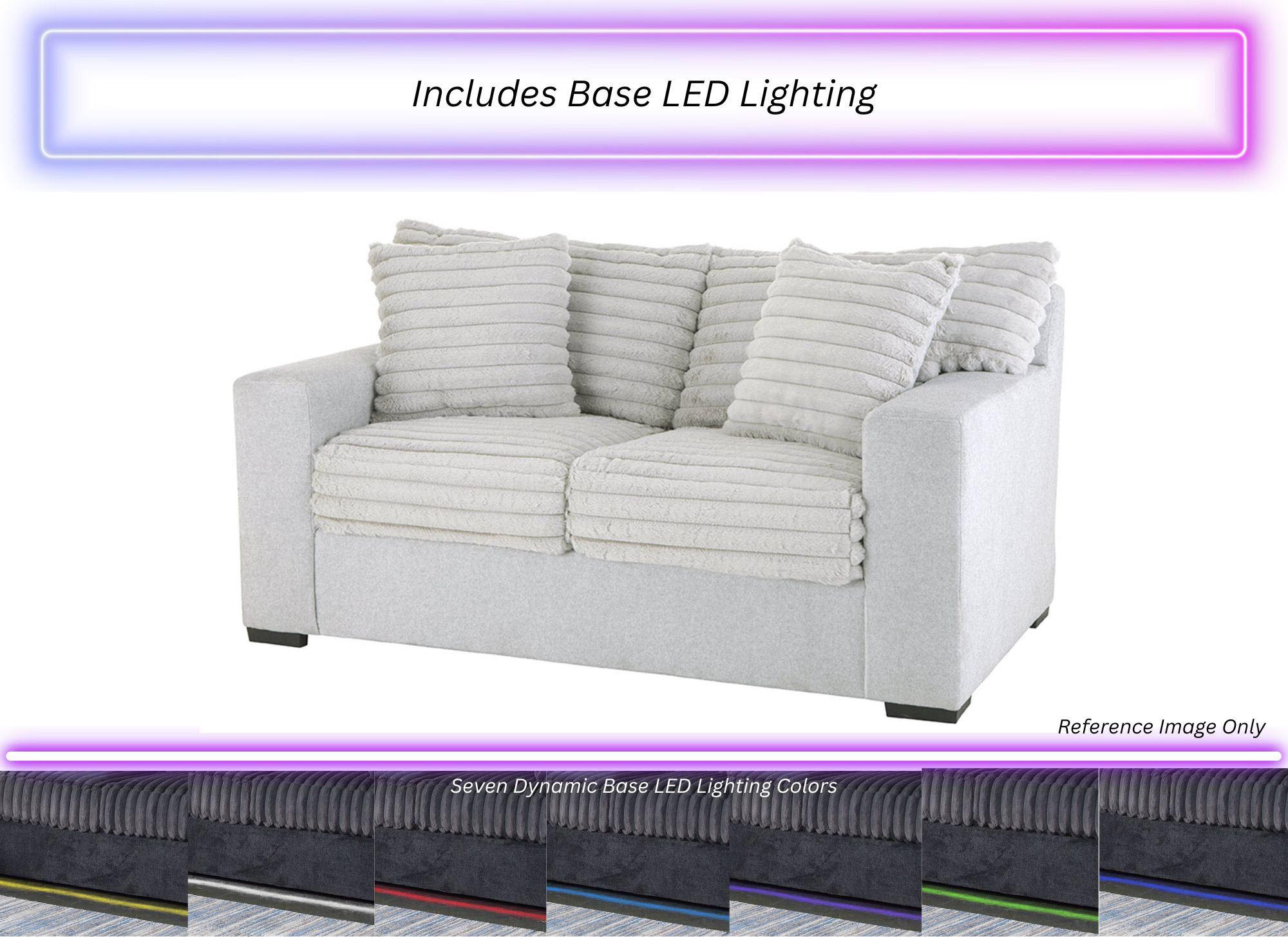 Rent to Own Woodhaven City Lights Glacier Love w/LED Base at