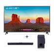 Cross Sell Image Alt - 55" LG Smart 4K UHD TV & 160W 2.1Ch Soundbar Bundle