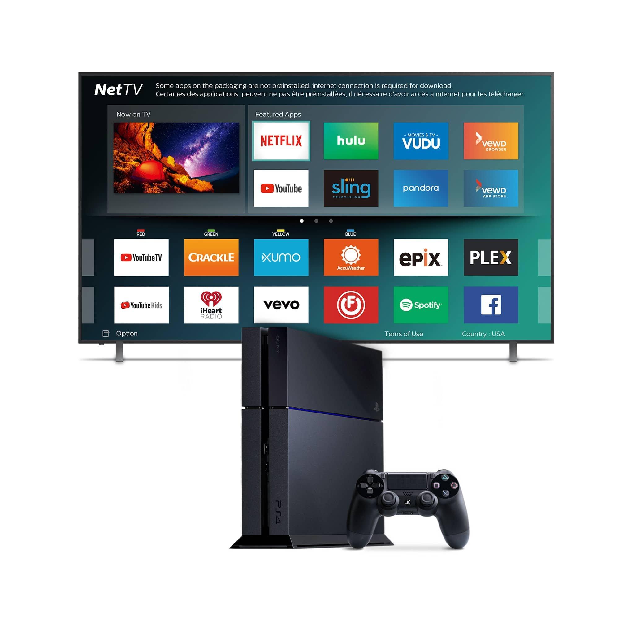 ps4 and tv bundle rent to own