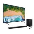 Cross Sell Image Alt - 55" Samsung 4K UHD Smart TV & 320W 2.1Ch Sound Bar Subwoofer Bundle