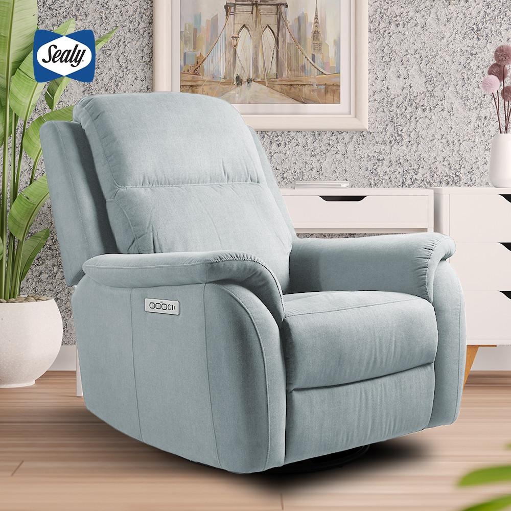 Rent to Own Sealy Sofa Convertibles Ashland Recliner w/ Adjustale