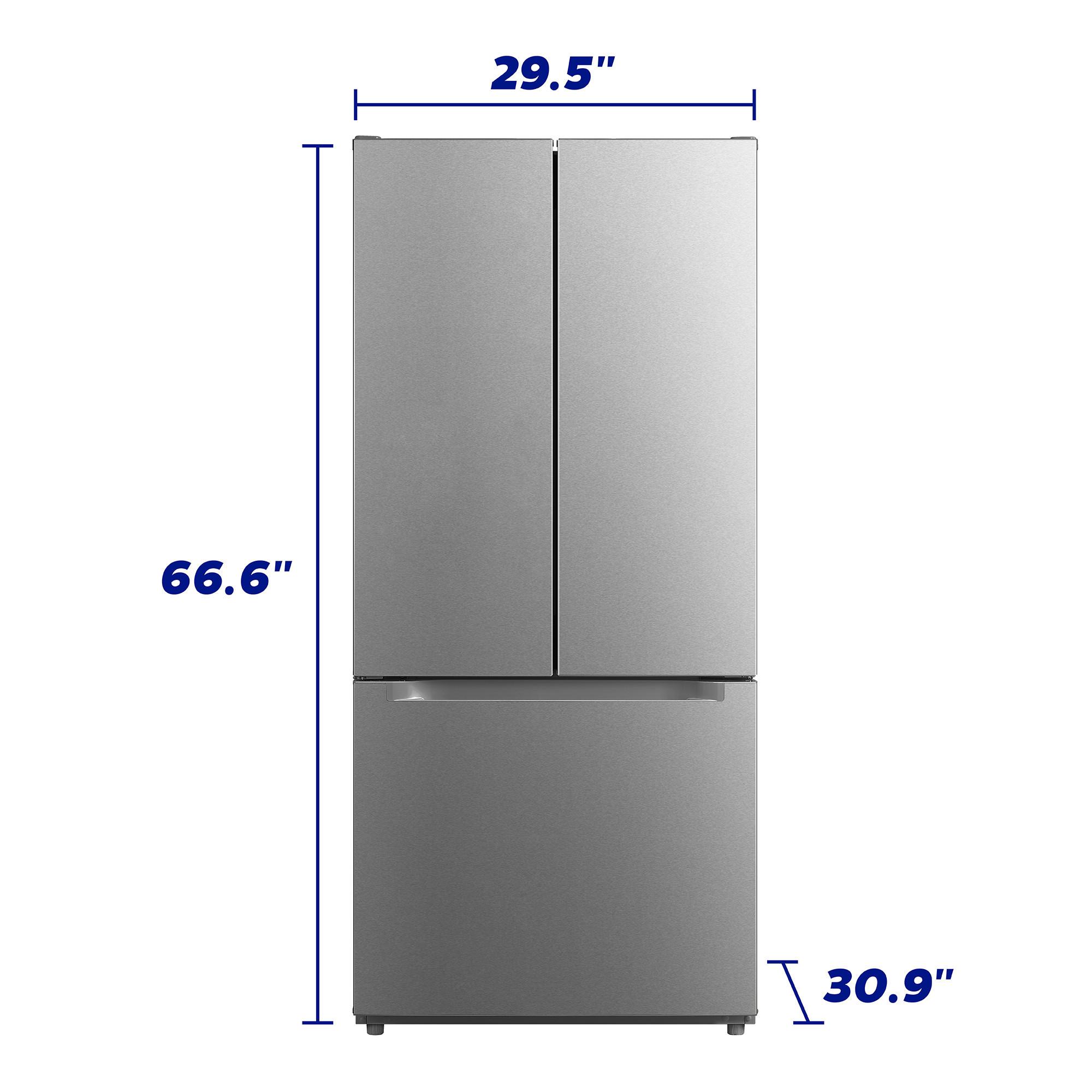 【Aaron】冷蔵庫 Rent to Own Element Appliances Element 18.4 Cu. Ft. French Door