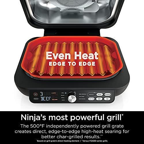 Rent to own Ninja - Foodi Smart XL 6-in-1 Indoor Grill with 4-qt Air Fryer,  Roast, Bake, Broil, & Dehydrate - Black - FlexShopper