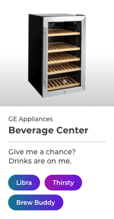 GE APPLIANCES GE Beverage Center