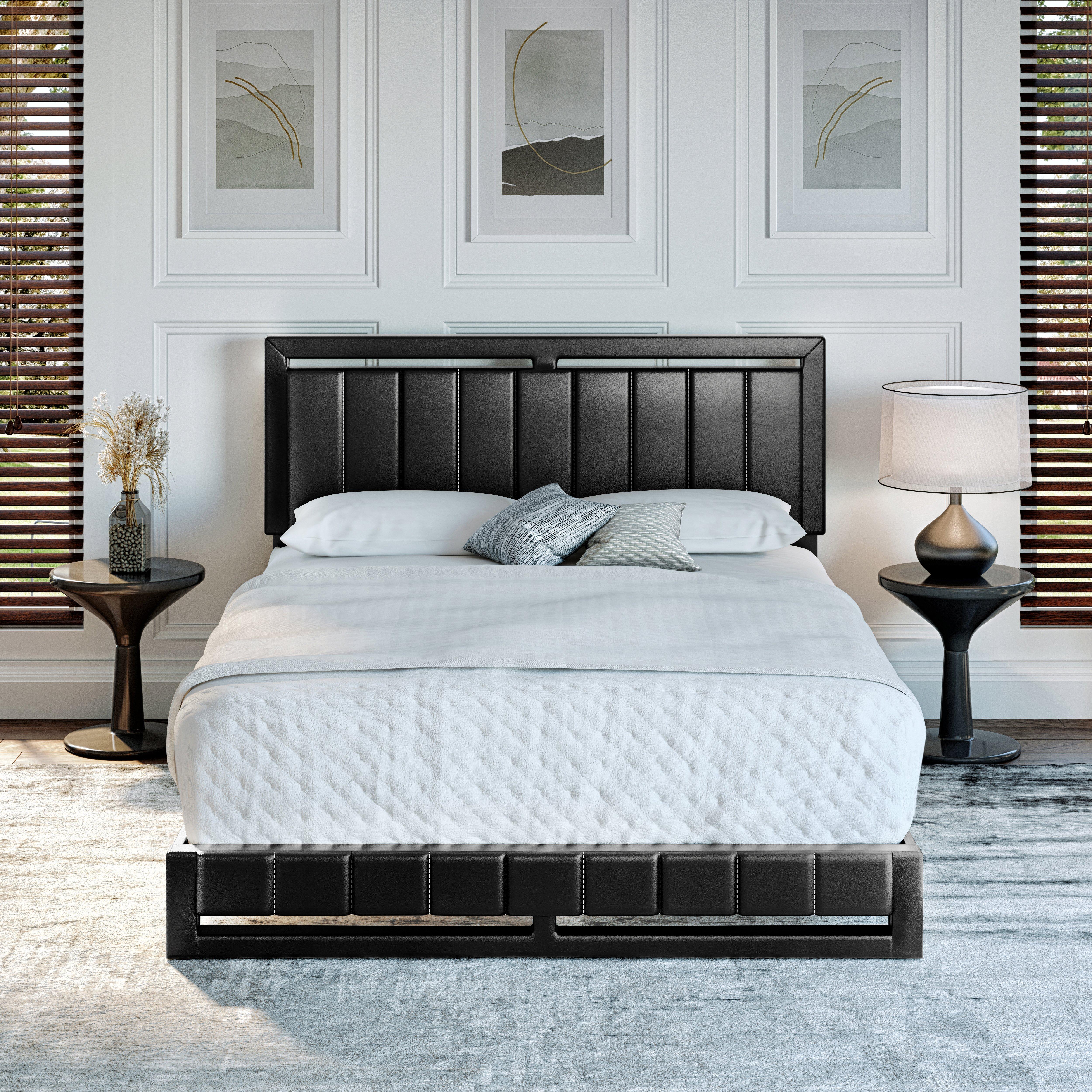 Rent To Own Boyd Specialty Sleep Bethel King Platform Bed - Black At 