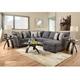 Cross Sell Image Alt - 2-Piece Cruze Sectional Living Room Collection