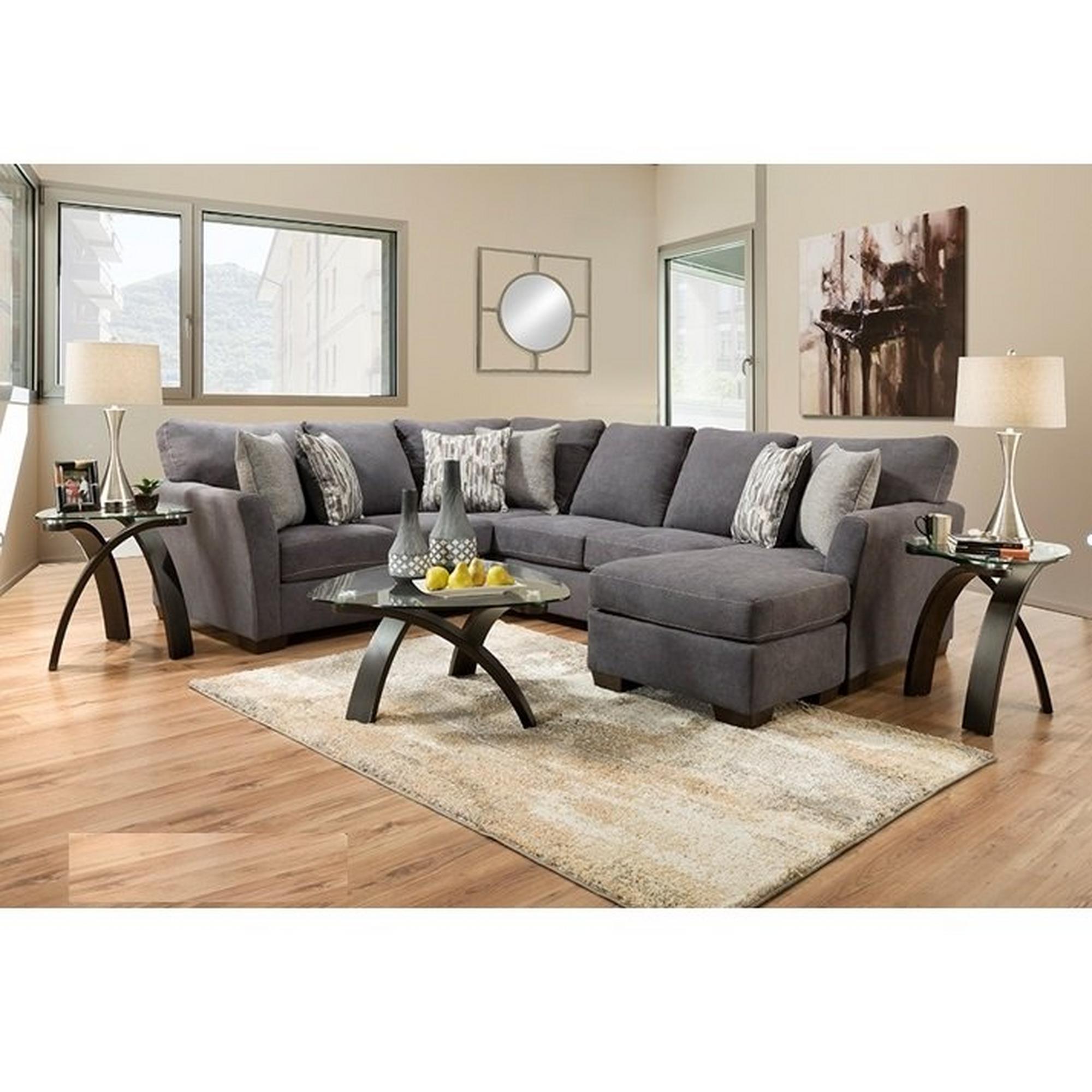 rent to own lane 2-piece cruze sectional living room set at