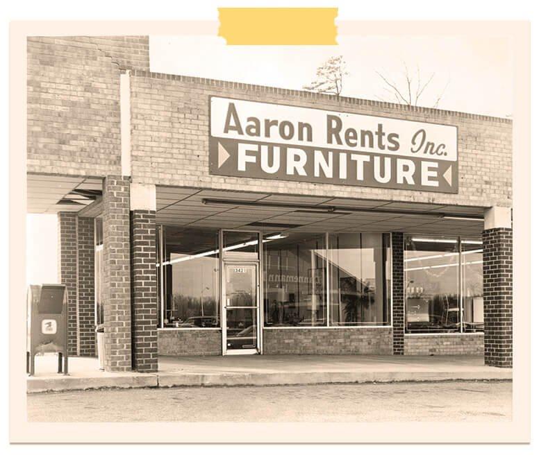 Aarons Store History