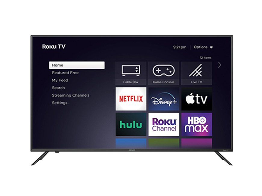 50" Element TV with 4K Ultra HD Resolution & Roku Streaming