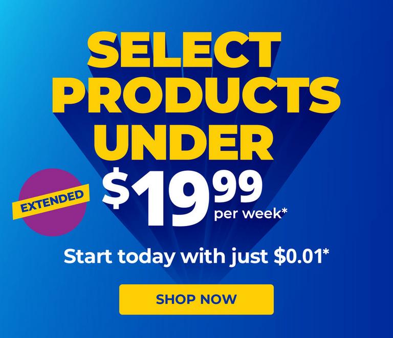 Select Products Under $19.99 a week. Shop now.
