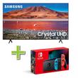 Cross Sell Image Alt - 65" Samsung 4K Ultra HD Smart TV & Nintendo Switch 32GB Bundle