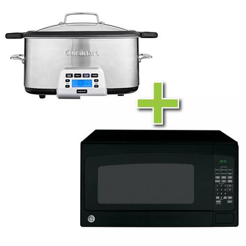 Rent to Own Cuisinart Cuisinart Slow Cooker & GE 1200 Watt 2 cu. ft.  Microwave at Aaron's today!