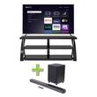 Cross Sell Image Alt - 50" Element TV w/ Soundbar & TV Stand