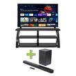 Cross Sell Image Alt - 50" Philips TV w/ Soundbar & TV Stand