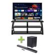 Cross Sell Image Alt - 50" Philips TV w/ Soundbar & TV Stand