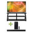 Cross Sell Image Alt - 50" Samsung TV w/ Soundbar & TV Stand