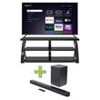 Cross Sell Image Alt - 55" Element TV w/ Soundbar & TV Stand