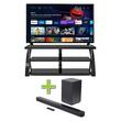 Cross Sell Image Alt - 55" Philips TV w/ Soundbar & TV Stand