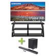 Cross Sell Image Alt - 55" Samsung TV w/ Soundbar & TV Stand