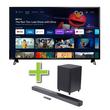 Cross Sell Image Alt - 65" Philips 4K Ultra HD Smart TV & JBL 5.1 ch Soundbar