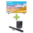 Cross Sell Image Alt - 65" Samsung 4K Ultra HD Smart TV & JBL 2.1 ch Soundbar
