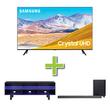 Cross Sell Image Alt - 65" Samsung TV w/ Soundbar & TV Stand