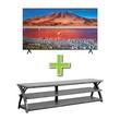 Cross Sell Image Alt - 85" Samsung TV & 75" TV Stand