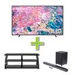 Cross Sell Image Alt - 55" QLED SamsungTV w/ Soundbar & TV Stand