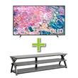 Cross Sell Image Alt - 75" QLED Samsung TV & 75" TV Stand