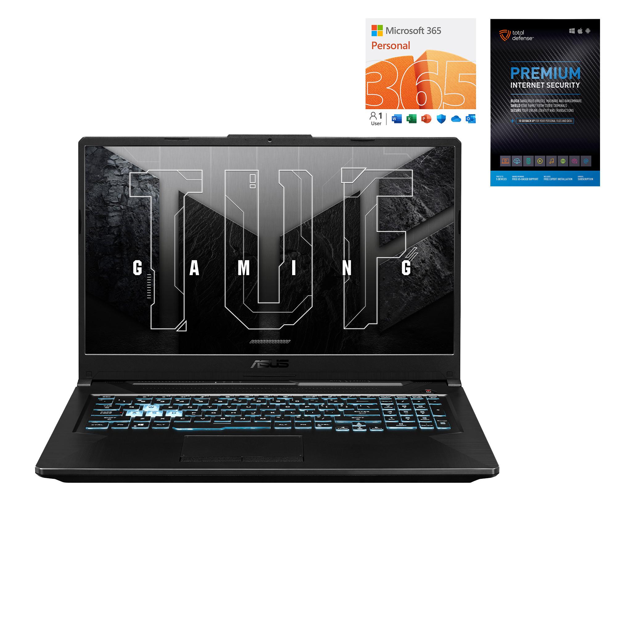 Rent to Own ASUS 17 ASUS TUF Gaming Laptop w/ Total Defense u0026 Office 365  at Aaron's today!