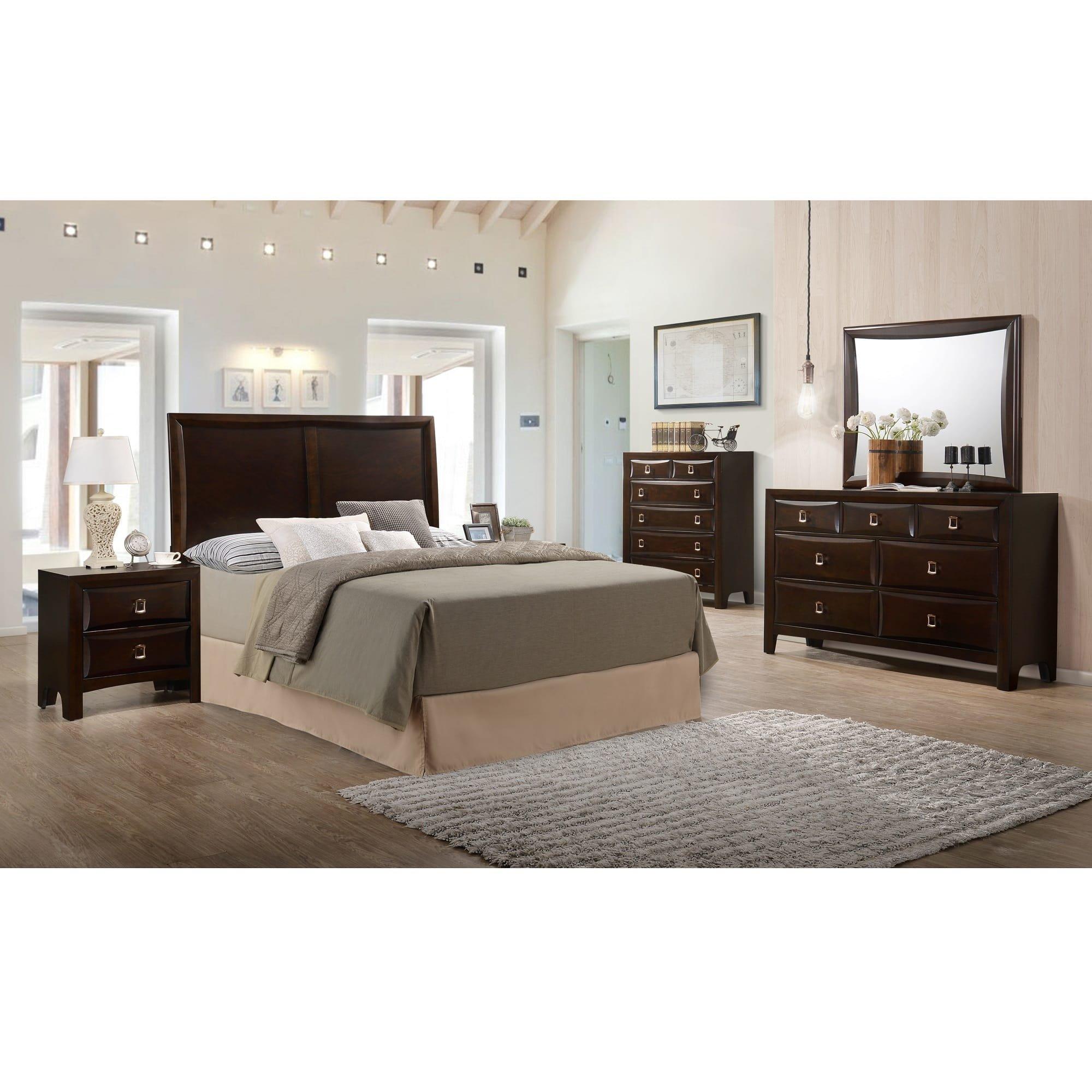 Rent To Own Step One Furniture 10 Piece Franklin Queen Bedroom Set W Woodhaven Tight Top Firm Mattress At Aaron S Today