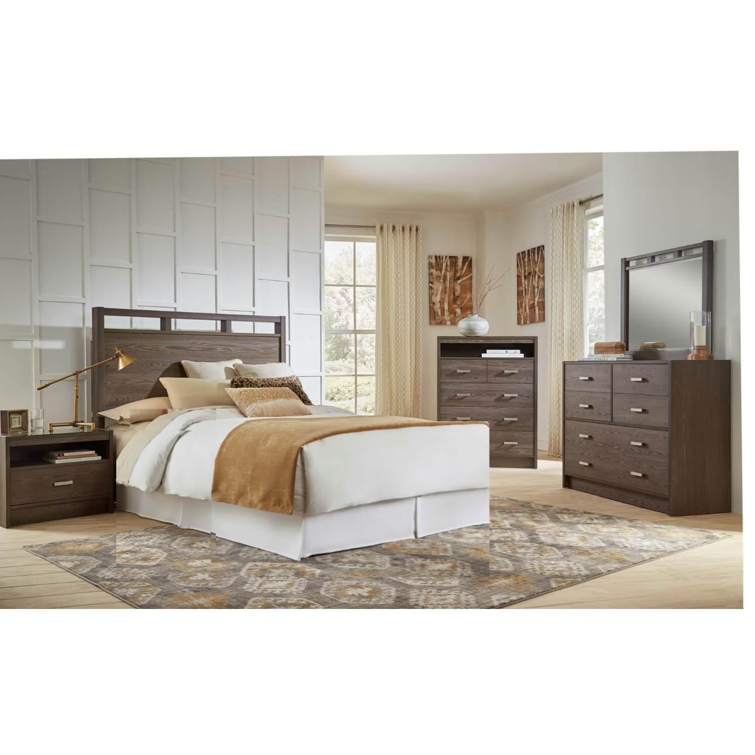 Rent To Own Ideaitalia 5 Piece Tobak Queen Bedroom Collection At Aaron S Today