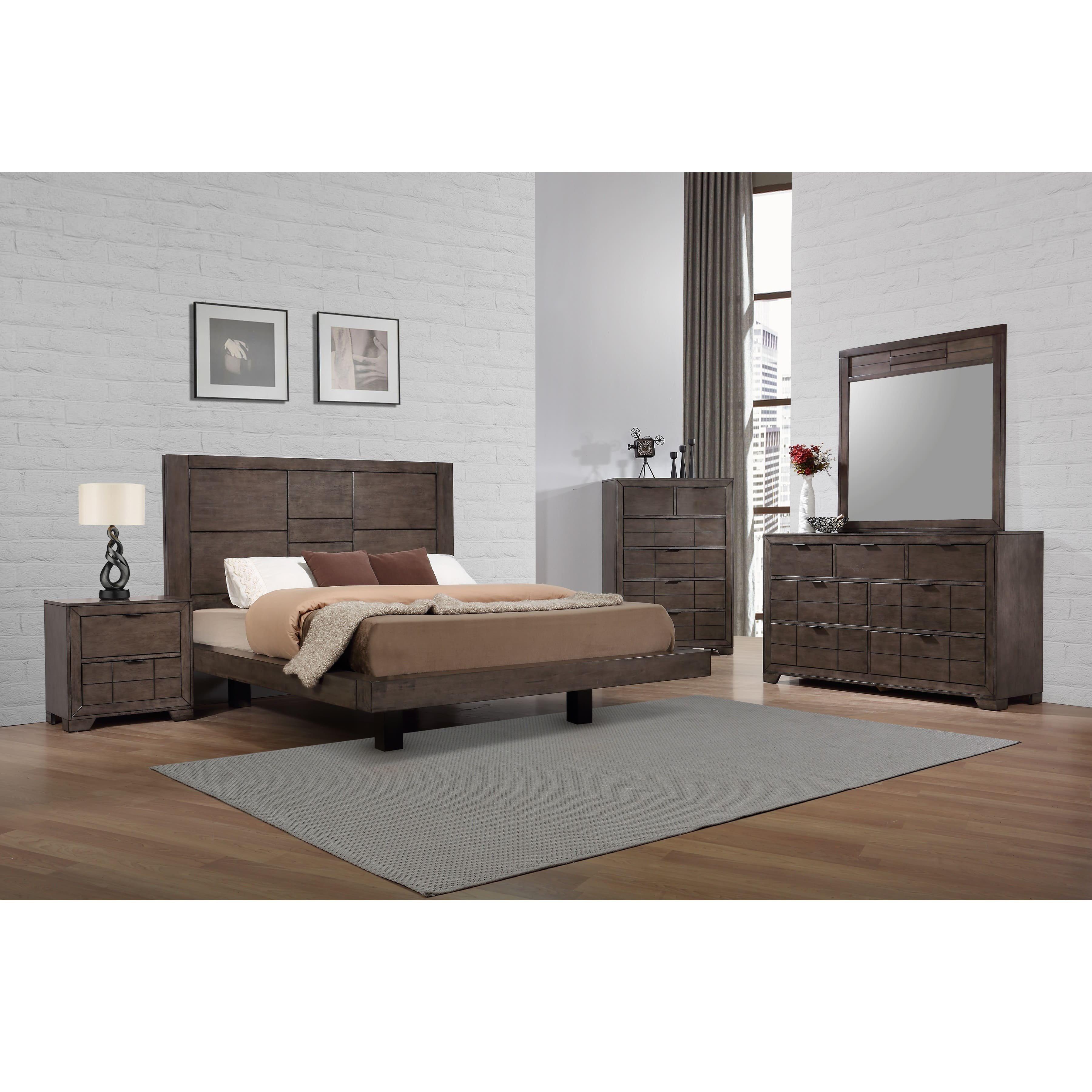 Rent To Own Elements International 7 Piece Logic King Bedroom Collection At Aaron S Today