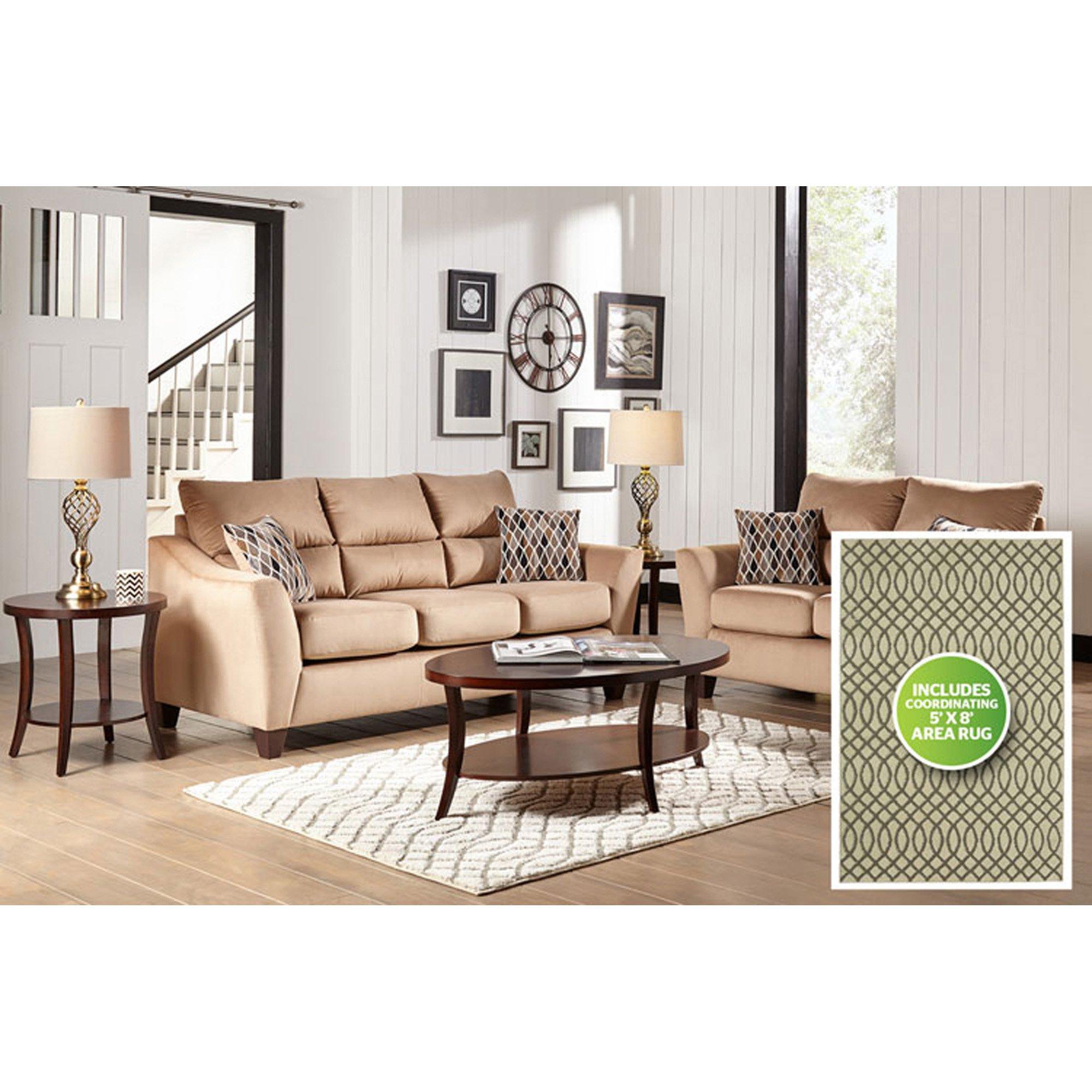 Rent To Own Woodhaven 8 Piece Camden Living Room Collection At Aarons Today