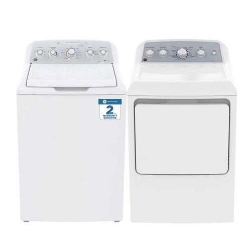 Alquiler para compra de electrodomésticos GE 4.9 cu. lavadora de carga  superior y 7.2 cu. ft. Electric Dryer en Aaron's hoy!